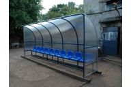 Скамья для запасных игроков / тренеров / судей (на 10 мест) Glav 15.400