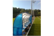 Скамейка для резервного судьи, 2 места Коломяги D1/R