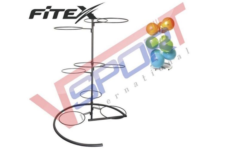 Стойка для гимнастических мячей на 9 мячей Fitex Pro FTX-6404 фото 1