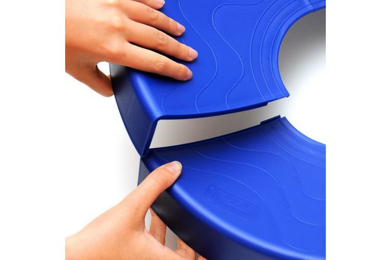 Подставка под гимнастический мяч SISSEL Exercise Ball Stabilizer 160.016 синий фото 4