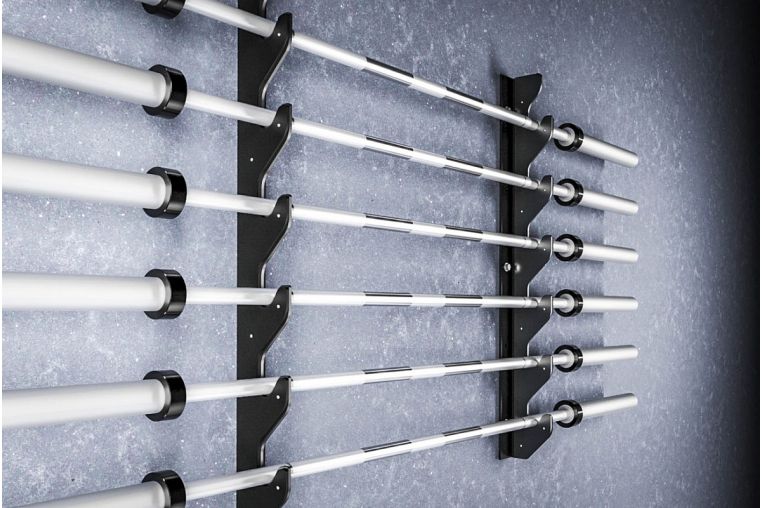 Кронштейны настенный YouSteel для 6-ми грифов с пластиком фото 6