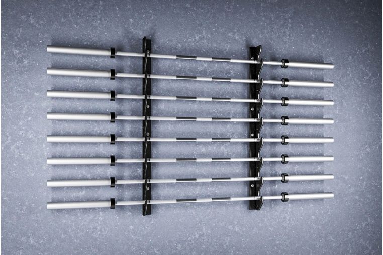 Кронштейны настенный YouSteel для 8-ми грифов с пластиком фото 1