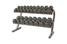 Подставка под гексагональные гантели Perform Better Economy Dumbbell 4058-02 под 10 пар, черный