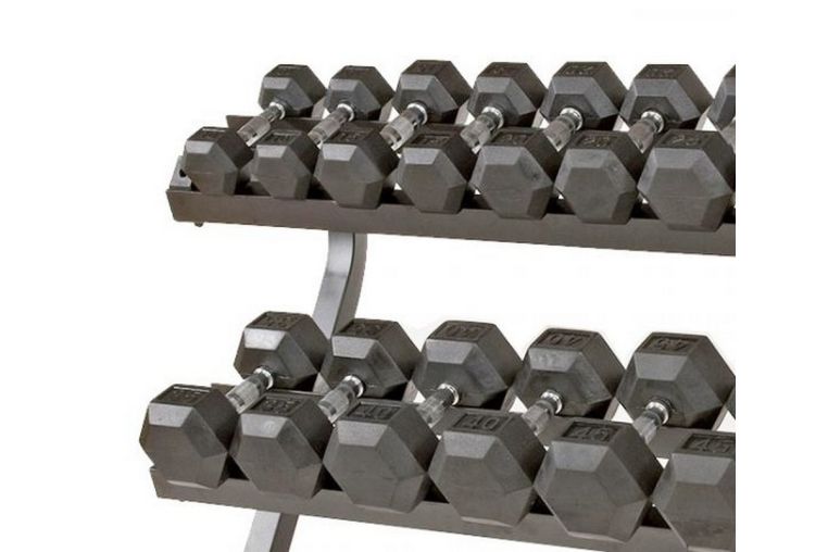 Подставка под гексагональные гантели Perform Better Economy Dumbbell 4058-02 под 10 пар, черный фото 1