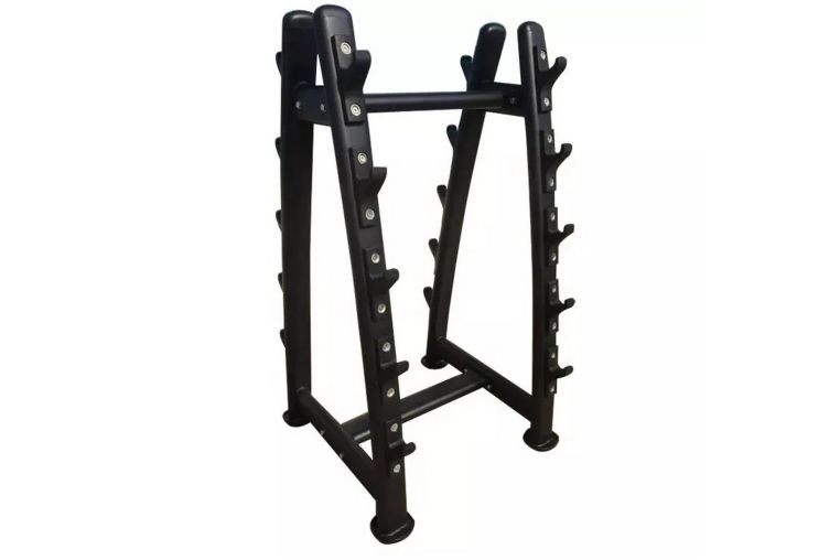 Стойка для грифов и фиксированных штанг на 10 шт OKPRO OK0041 