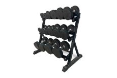 Стойка для гексагональных гантелей UnixFit DumRack Hexagon PRO (300 кг) DBRKHEXPBK300