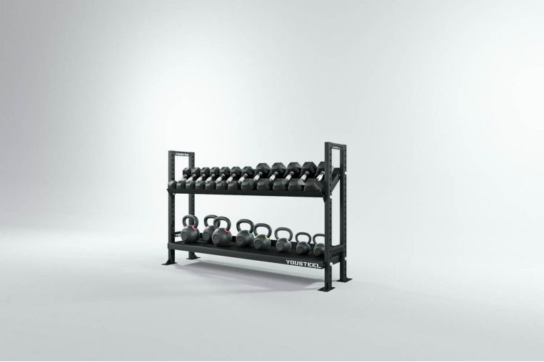 Стеллаж модульный YouSteel СТМ 1800-1200-гири-гантели 
