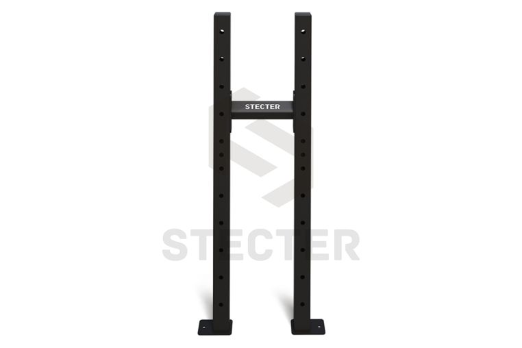 Стеллажная стойка - двойная с перемычкой Stecter (к-кт) Н=1160 мм 2463 
