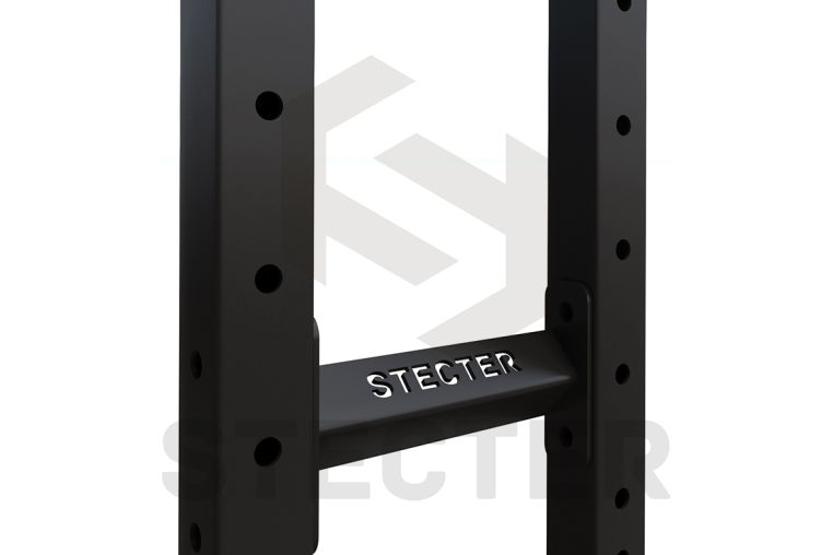 Стеллажная стойка - двойная с перемычкой Stecter (к-кт) Н=1920 мм 2464 фото 2