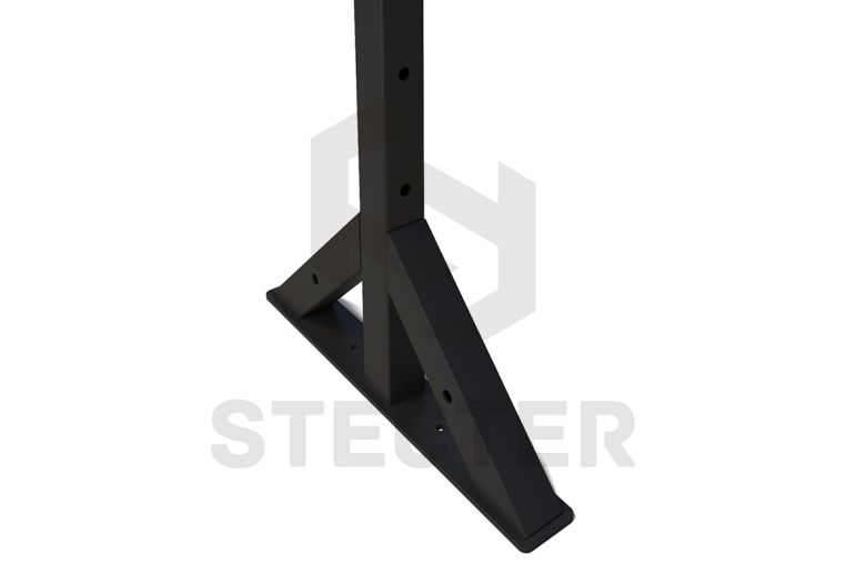 Стеллажная стойка - одинарная Stecter Н=1950 мм 2465 фото 2