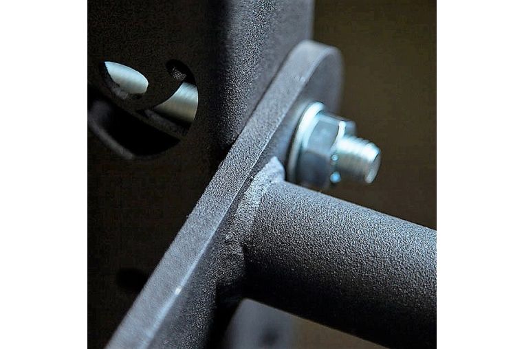 Модульный стеллаж Spektr Sport для гантелей, гирь и медболов 258х43х120 (2 секции) фото 2