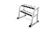 Стойка для хранения профессиональных гантелей MB Barbell на 5 пар МВ 1.10