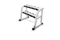 Стойка для хранения профессиональных гантелей MB Barbell на 5 пар МВ 1.10