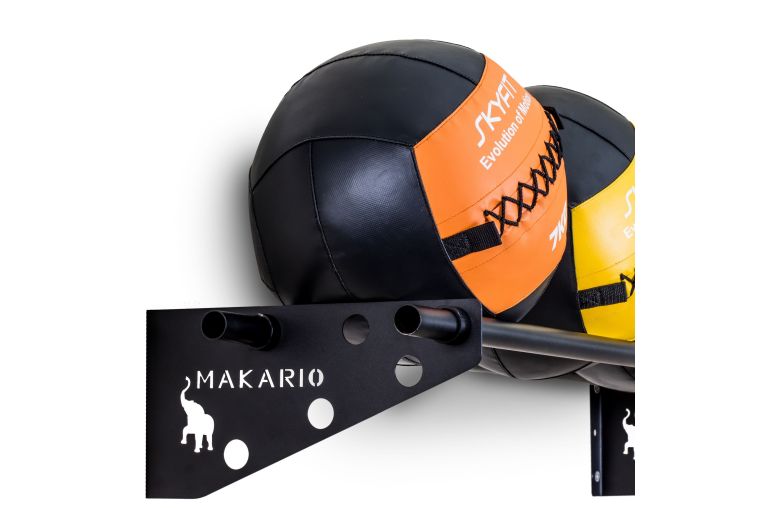 Держатель для медболов и wall ball Makario настенный, 300 см MA-MB3 фото 2