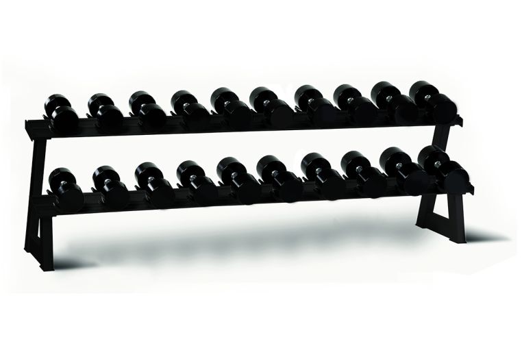 Стойка для хранения 10-ти пар гантелей Aerofit AFDBR10 (AFDBR-10) 