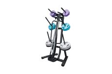 Стойка для аэробных штанг Live Pro Studio Barbell Rack LP8801 до 10 наборов, черный