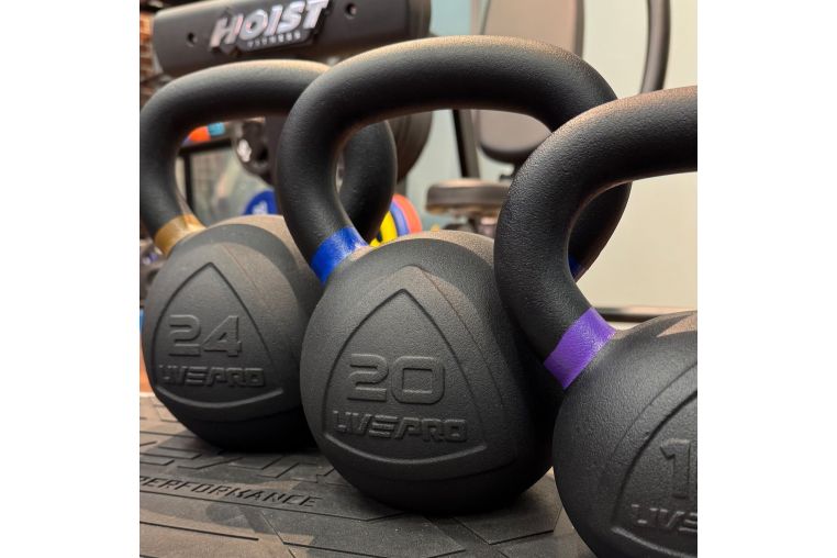 Чугунная гиря 28кг Live Pro Kettlebell LP8049-28 фото 1