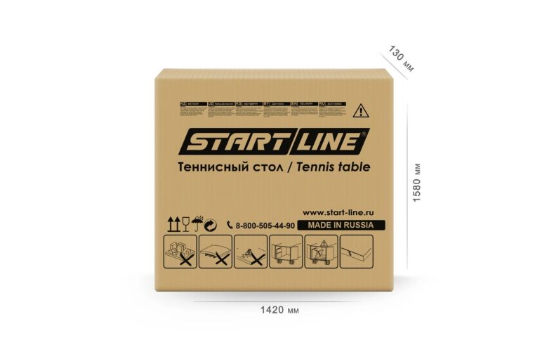 Теннисный стол Всепогодный Start Line Grand EXPERT 6 6044-12 Black фото 1