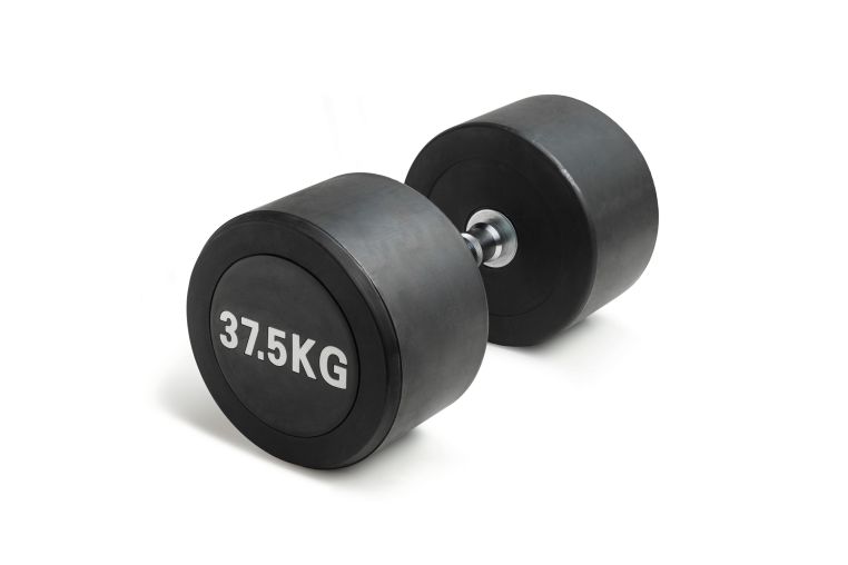 Гантель неразборная круглая 37,5 кг. VictoryFit VF-R375 
