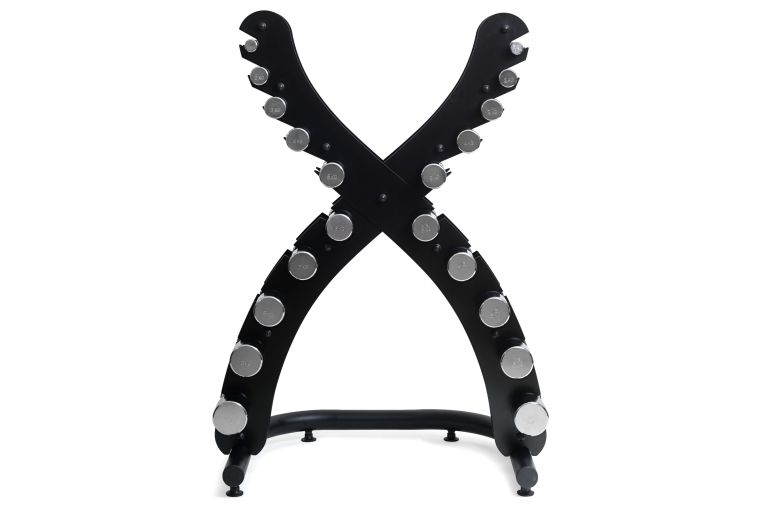 Стойка для гантелей Х-образная на 10 пар VictoryFit VF-T300 фото 5