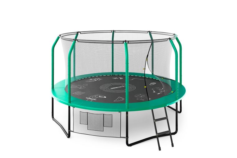 Батут UNIX Line SUPREME GAME 12 ft (Green) 