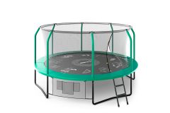 Батут UNIX Line SUPREME GAME 14 ft (Green)
