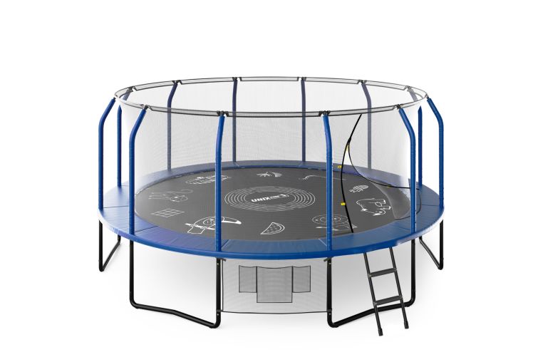 Батут UNIX Line SUPREME GAME 16 ft (Blue) 