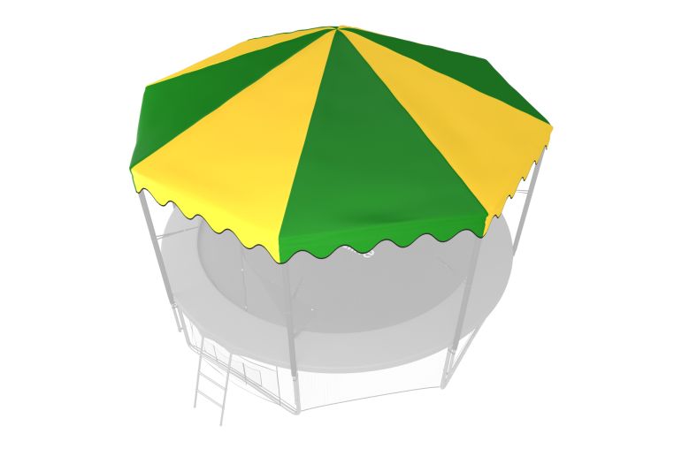 Крыша для батута UNIX Line 10 ft Green/Yellow фото 1