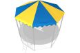 Крыша для батута UNIX Line 8 ft Blue/Yellow фото 1