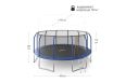 Батут UNIX Line SUPREME BASIC 16 ft (Blue) фото 1