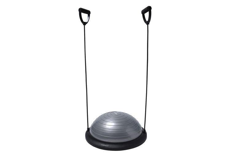 Полусфера балансировочная UNIX Fit Bosu с эспандерами, 46 см фото 1