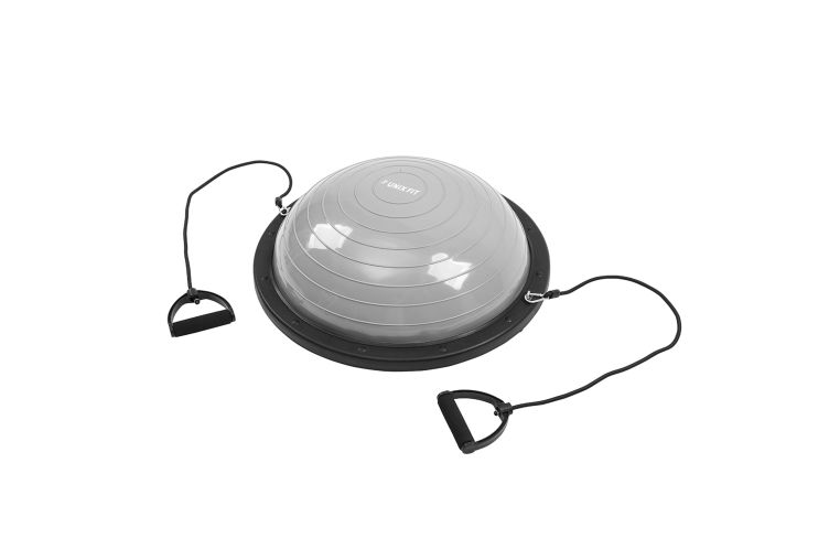 Полусфера балансировочная UNIX Fit Bosu с эспандерами, 58 см 