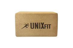 Блок для йоги и фитнеса UNIX Fit пробковый 22.5 х 15 х 7.5 см, 1 шт