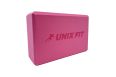 Блок для йоги и фитнеса UNIX Fit (200 г) 23 х 15 х 7 см, 1 шт, розовый фото 1