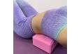 Блок для йоги и фитнеса UNIX Fit (200 г) 23 х 15 х 7 см, 1 шт, розовый фото 7