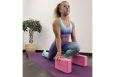 Блок для йоги и фитнеса UNIX Fit (200 г) 23 х 15 х 7 см, 1 шт, розовый фото 8