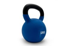 Гиря UNIX Fit виниловая 32 кг Blue