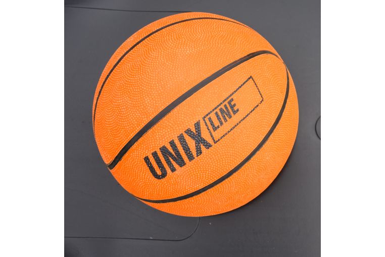 Мяч баскетбольный UNIX Line размер 7 с насосом в комплекте фото 4