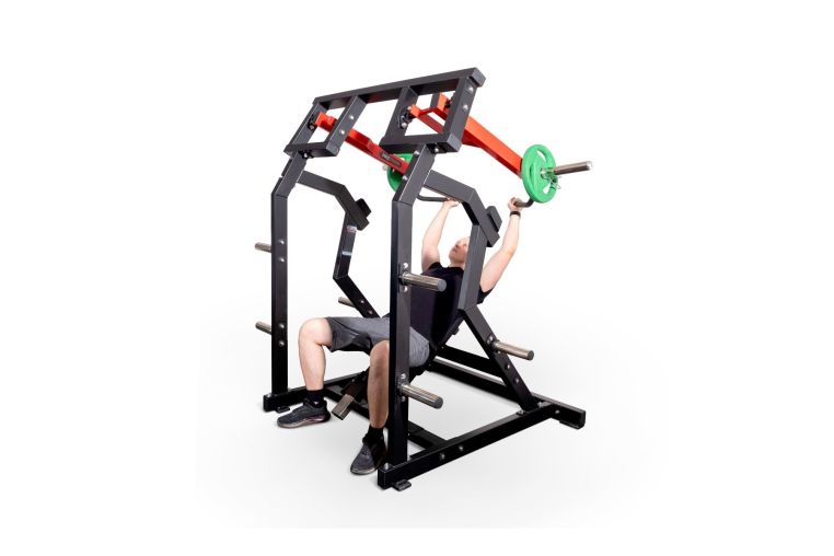 Плечевой жим на свободных весах Protrain PP121 (черно-красный) фото 8