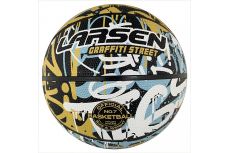 Мяч баскетбольный Larsen RB7 Graffiti Street Blue/Yellow
