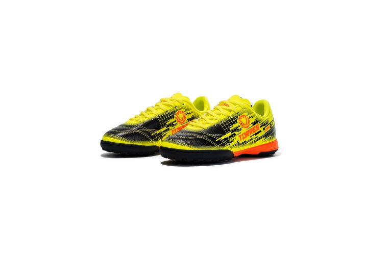 Бутсы футбольные (многошиповки) детские Torres COPA KID TS234238-614 чёрно-жёлтый фото 6