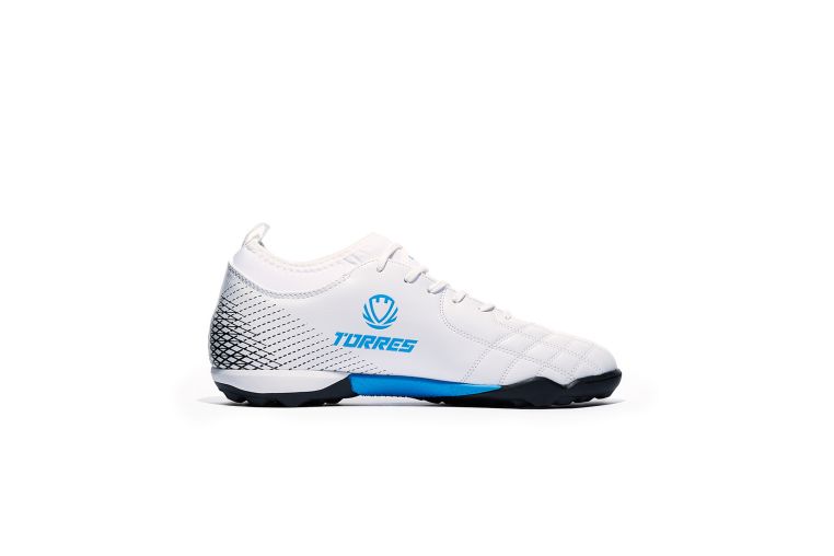 Бутсы футбольные (многошиповки) подростковые Torres BOLA-J TS2342310-271 с носком, белый фото 5