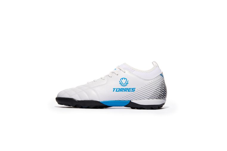 Бутсы футбольные (многошиповки) Torres BOLA TS2342310-271 с носком, белый 