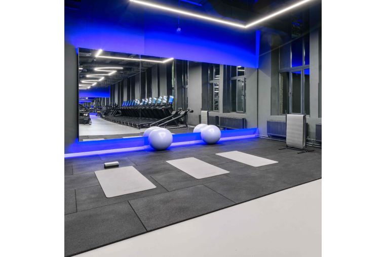 Гимнастический мяч антивзрыв D65 см PROFI-FIT фото 2