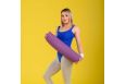 Коврик для йоги и фитнеса ПРОФ (фиолетовый-розовый) 6 мм PROFI-FIT фото 2