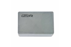 Блок для йоги серый PROFI-FIT