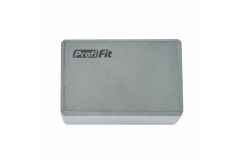 Блок для йоги серый PROFI-FIT
