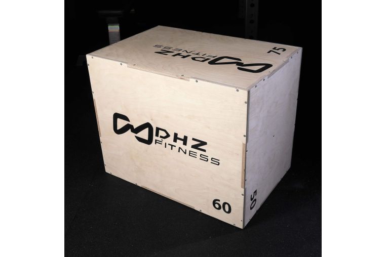 Универсальный PLYO BOX 3 в 1 со шкалой наклона (фанера) 50х60х75 см DHZ фото 3