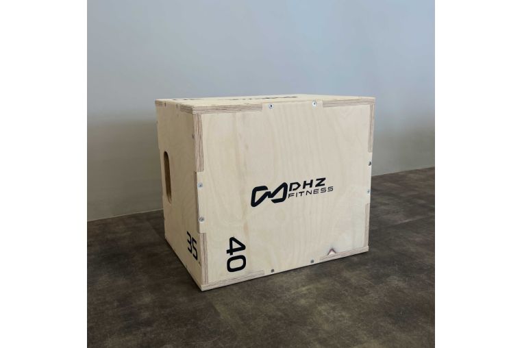 Универсальный PLYO BOX 3 в 1 (фанера) 30х35х40 см DHZ фото 1