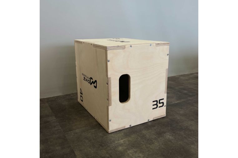 Универсальный PLYO BOX 3 в 1 (фанера) 30х35х40 см DHZ фото 3